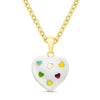 Kids' PuffedHeart Pendant Necklace
