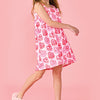 Iscream Pink Rhinestone Slippers