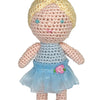 Crocheted Bamboo 5” Rattle
