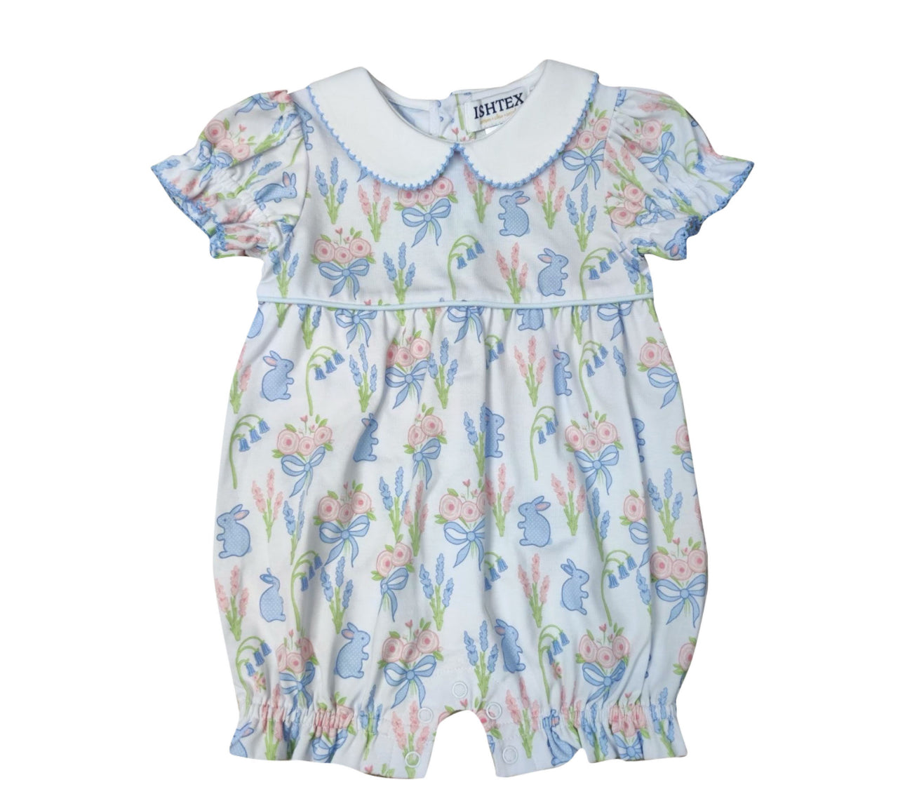 Ishtex Girls Bunny Print Romper