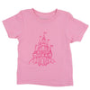 Princess Castle Tee Shirt-Light Pink