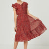 Hayden LA Ditsy Floral Tiered Dress