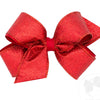 Medium Party Glitter Girls Hair Bow