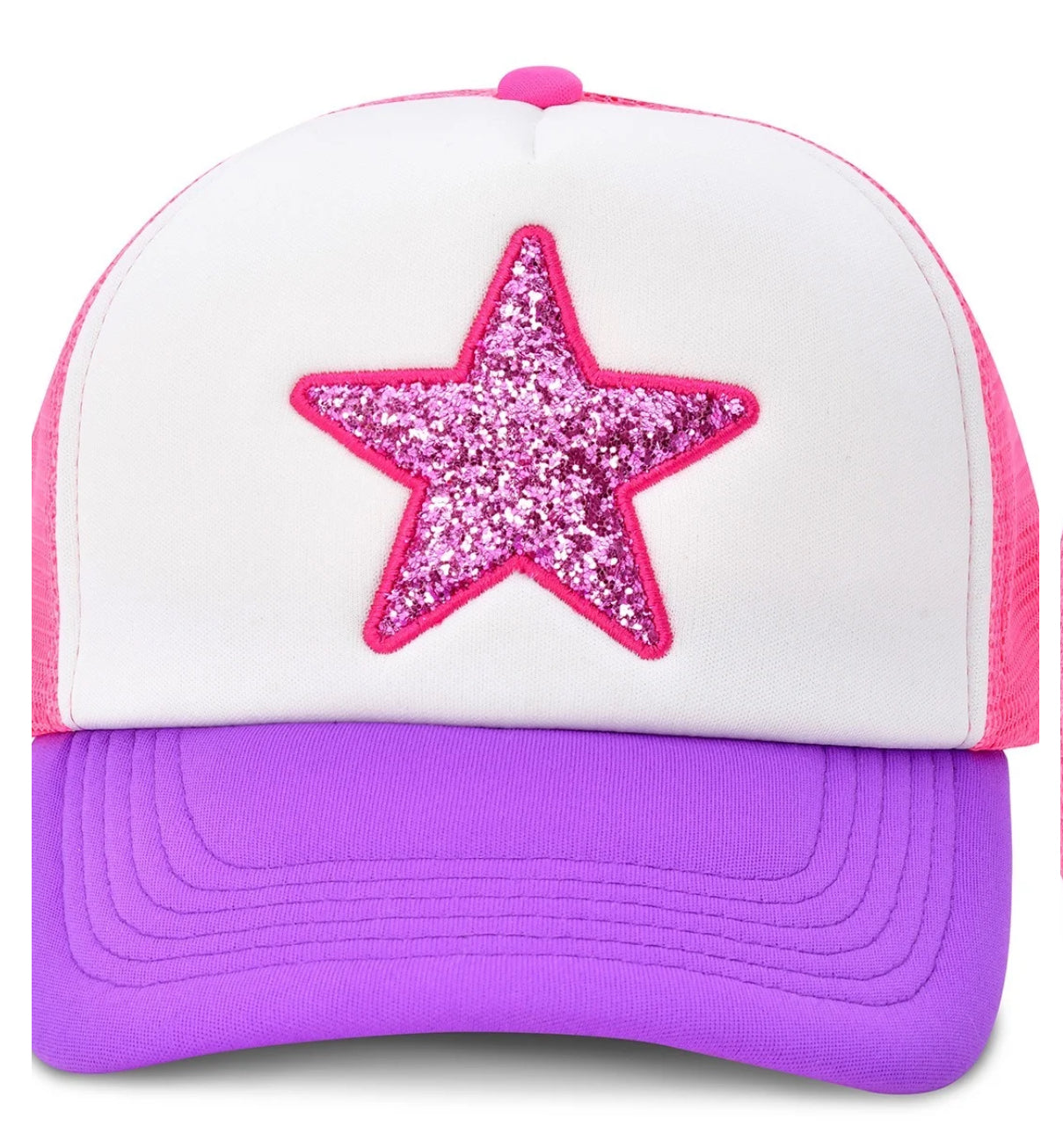 Iscream Glitter Star Trucker Hat