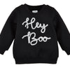 Mud Pie “Hey Boo” Sparkle Sweat Shirt-Toddler