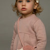MAYORAL GIRL PINK DRESS WITH HEDGEHOG BAG