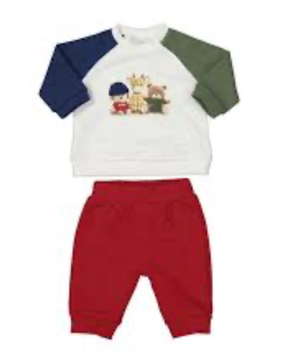 Mayoral Baby Boys Toy Animals pant set