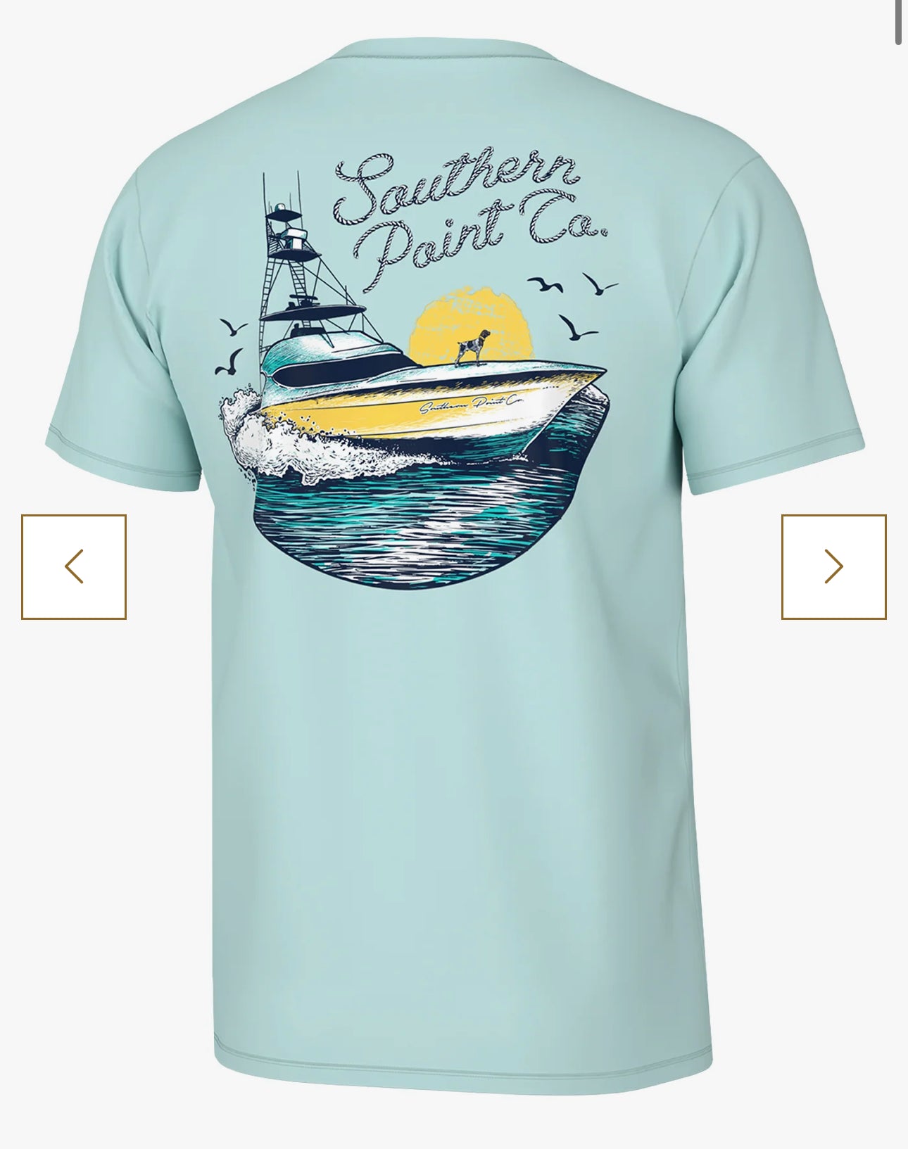 Youth Deep Sea Boat S/S Tee