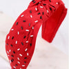 Caroline Hill
Red/Black/White Confetti
Headband
