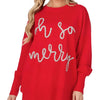 Mudpie Women’s “Oh So Merry” Sweater