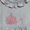 Horse & Carriage Angel Sleeve Dress