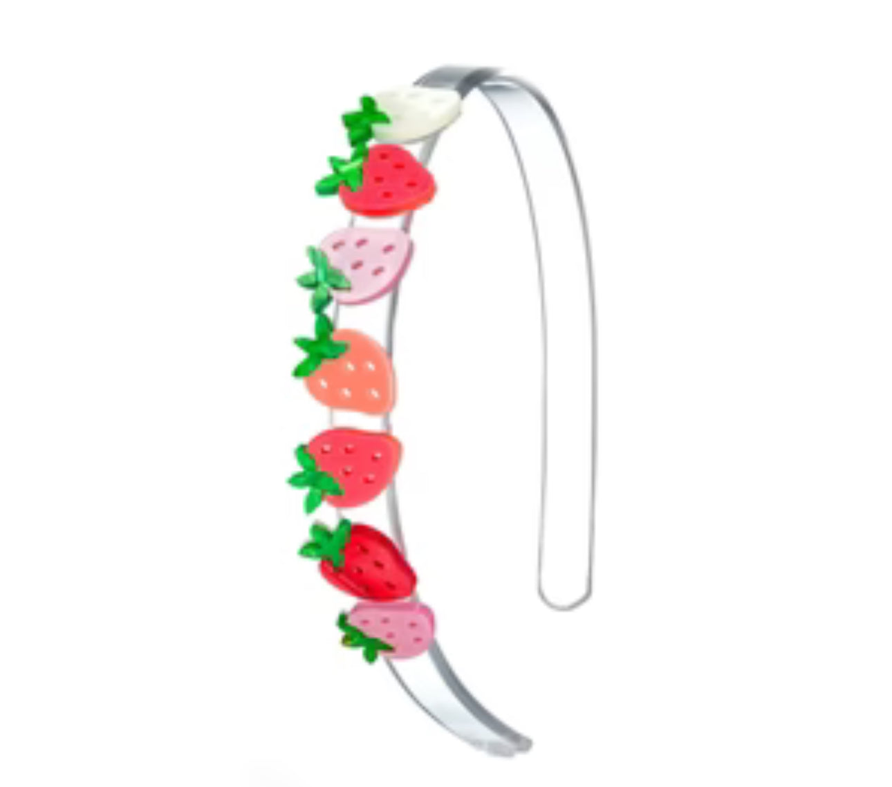 Lilies & Roses Pearlized Strawberry Headband