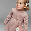 MAYORAL GIRL PINK DRESS WITH HEDGEHOG BAG