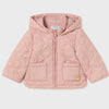 Mayoral Baby Girl Padded Coat-Blush