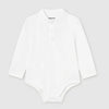 Mayoral Boys LS Bodysuit-White