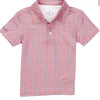 Boys Inlet Polo Blue Crab