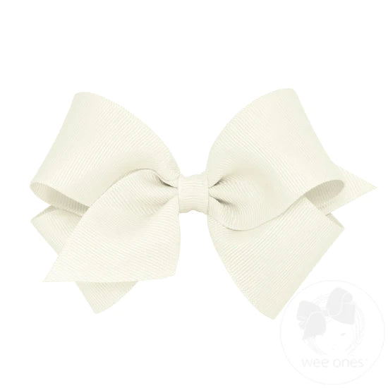 Wee Ones Bow Small - Antique White
