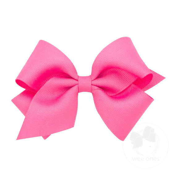 Wee Ones Bow Small - Pink