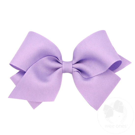 Wee Ones Bow Small - Lt Purple