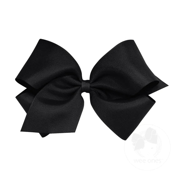 Wee Ones Bow King - Black