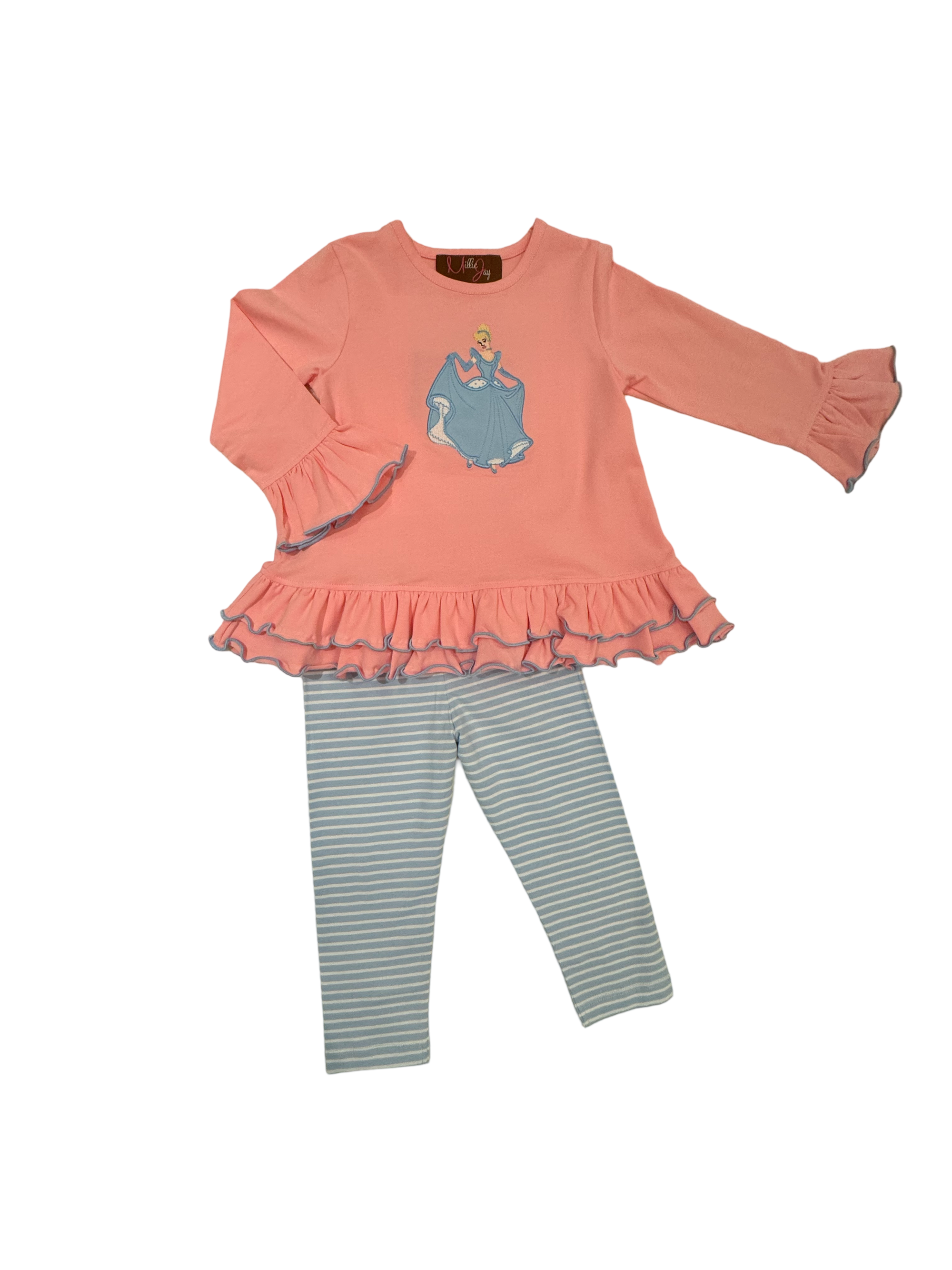 Millie Jay Princess Applique Legging Set