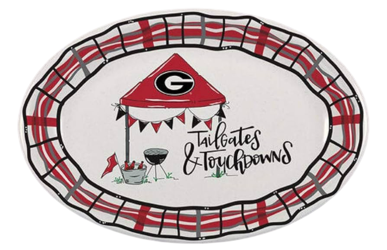 Magnolia Lane Georgia Tailgate Platter