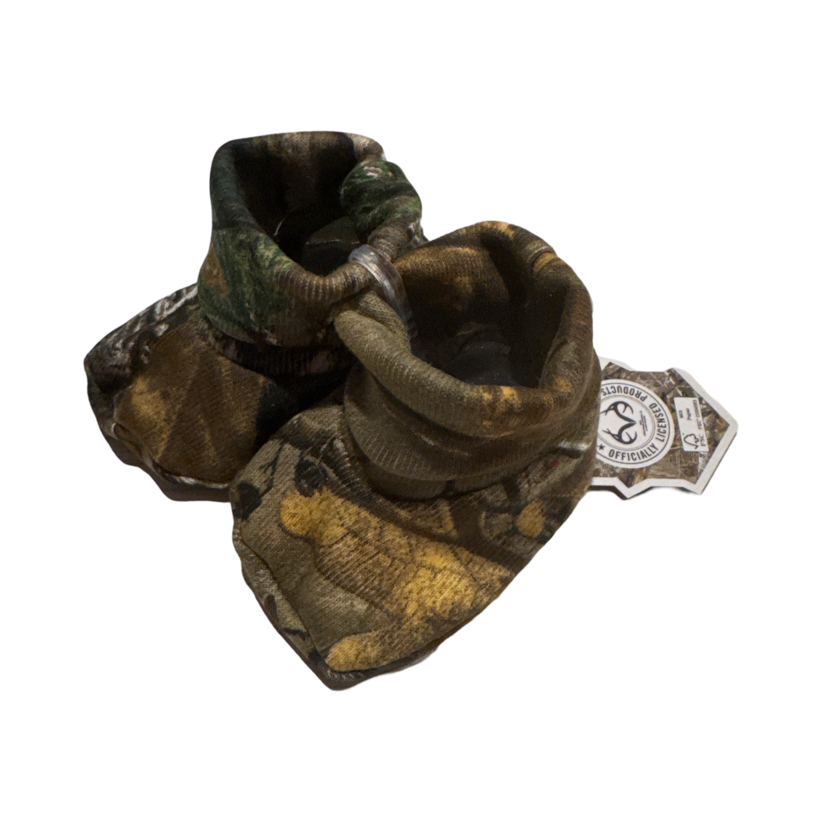 Realtree Camouflage Newborn Baby Bootie