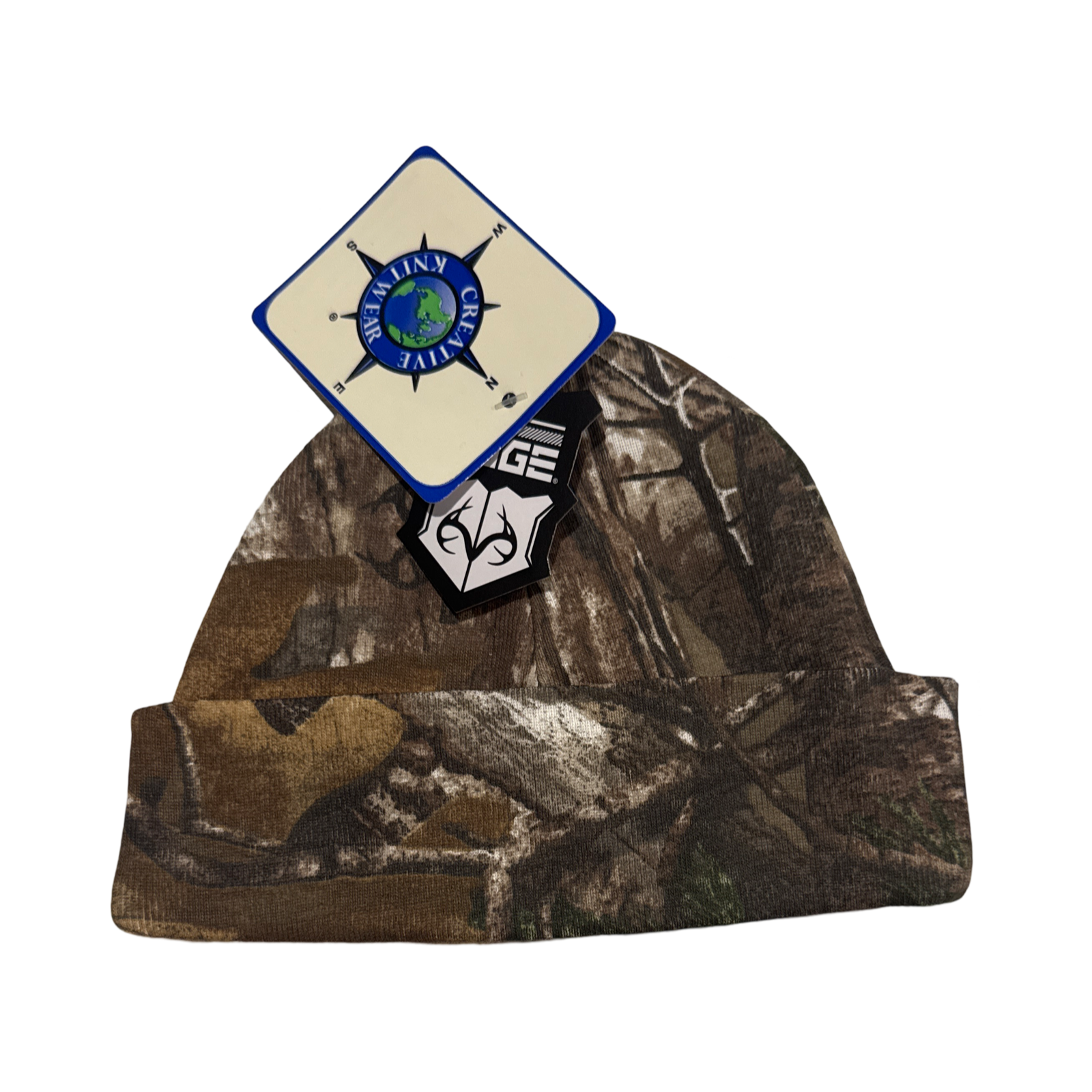Realtree Camouflage Newborn Baby Knit Cap