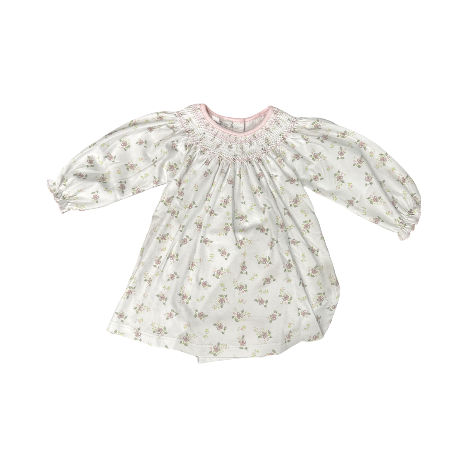 Magnolia Baby Hope’s Rose Print Ruffle L/S Dress