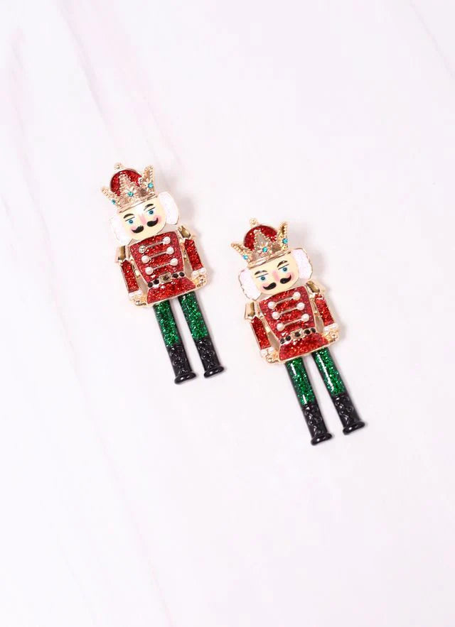 Nutcracker Dangle Earrings