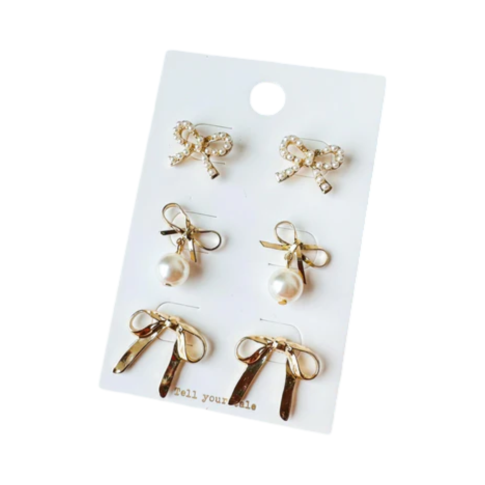 Luxe Bow Collection  Set Earrings