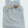 Cotton Kids Convertible Easter/Dog Appliqué Jon Jon