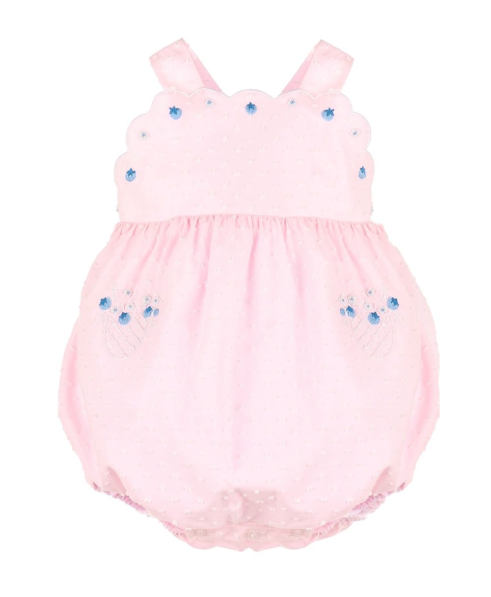 Sophie & Lucas Berry Wedgewood Sunsuit Pink