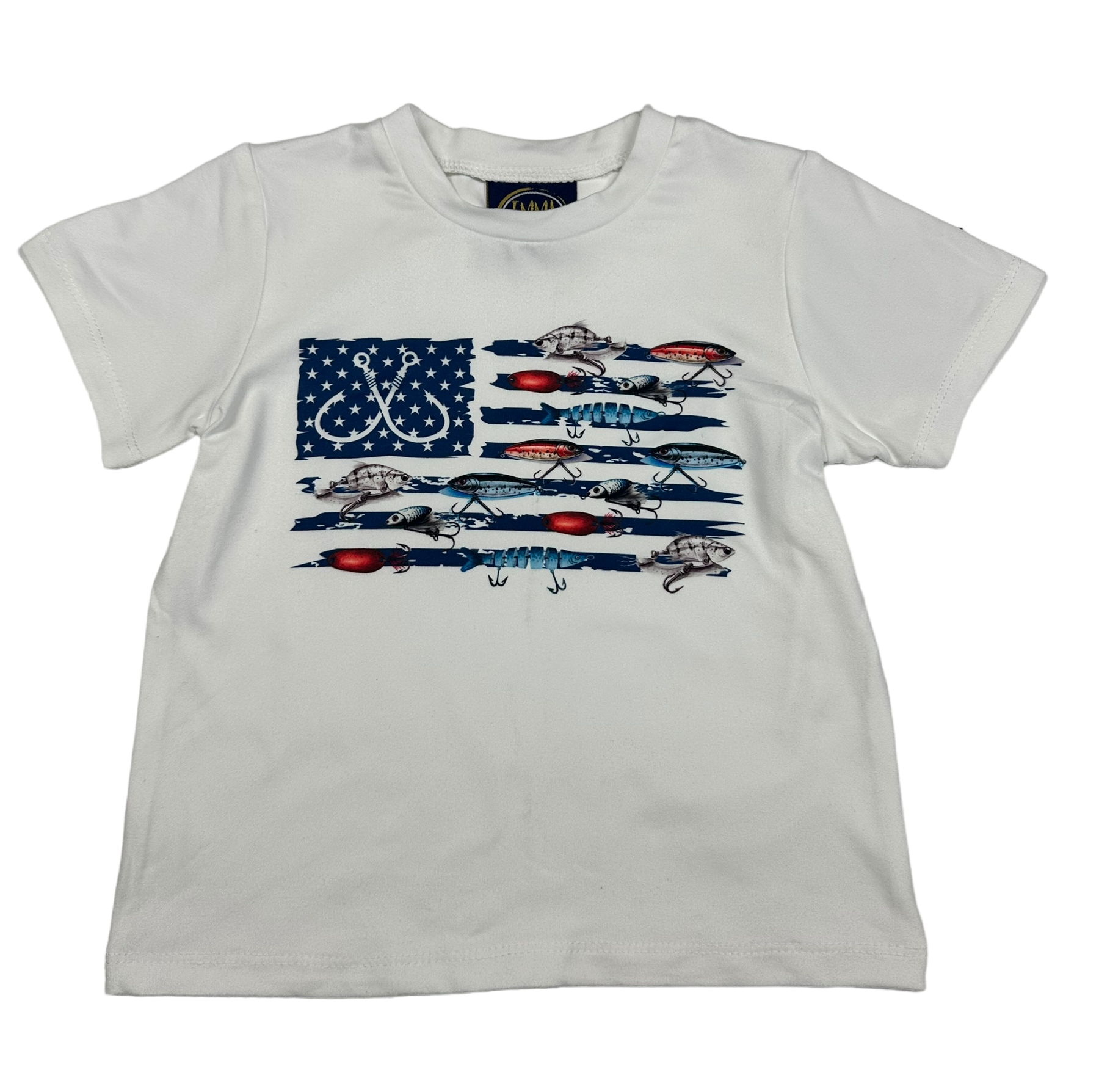 Fishing Lure Flag T-shirt