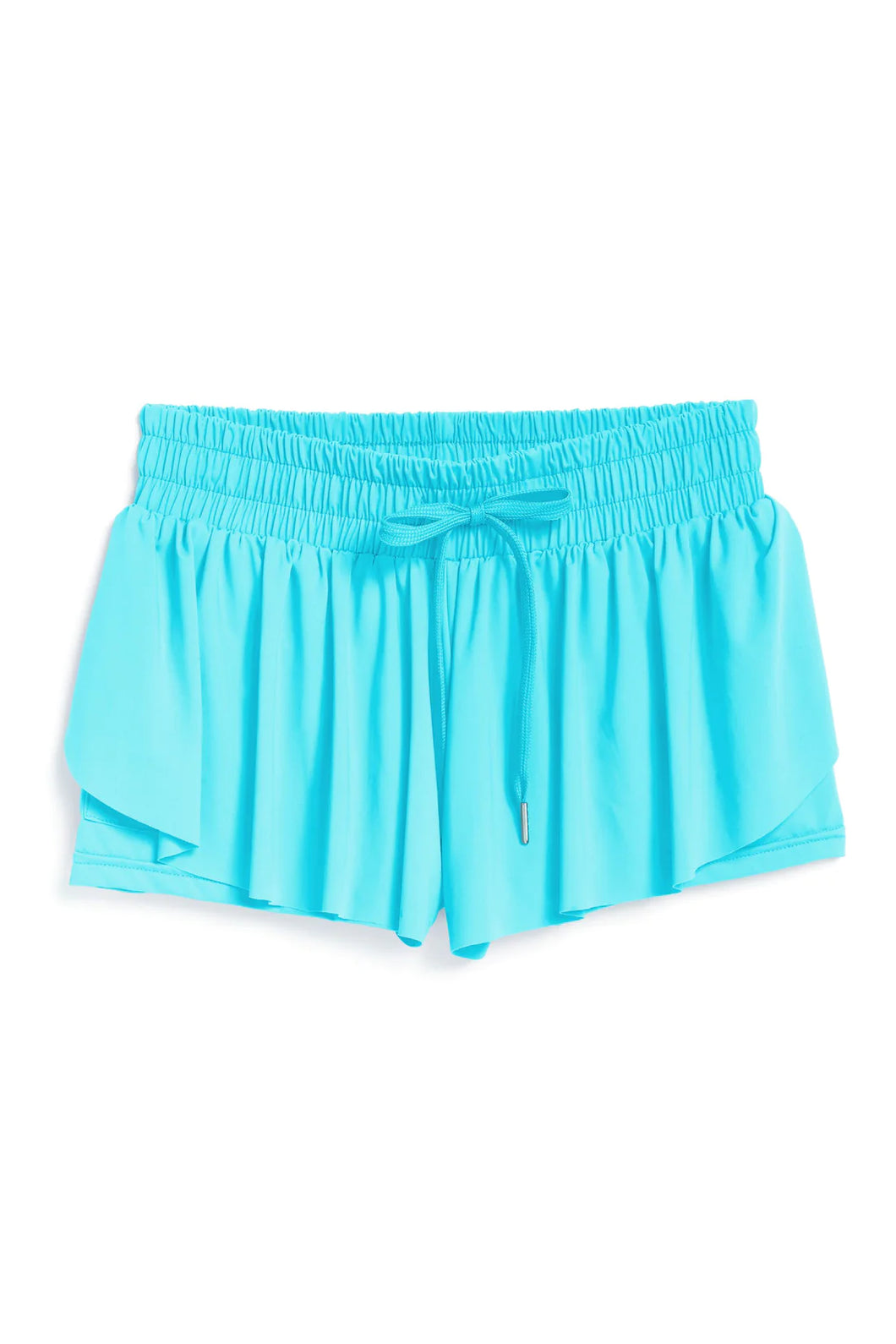 Tractr Butterfly Shorts Sky Blue