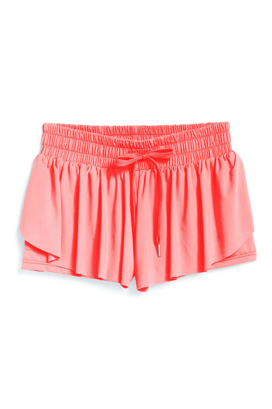 Tractr Butterfly Shorts Coral