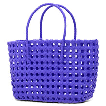 Load image into Gallery viewer, Iscream Large Purple Woven Tote
