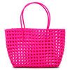 Iscream Large Pink Woven Tote Bag