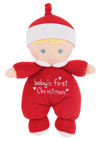 9” Baby’s First Christmas Doll