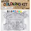8” Color Kit Nativity 9 PC Set