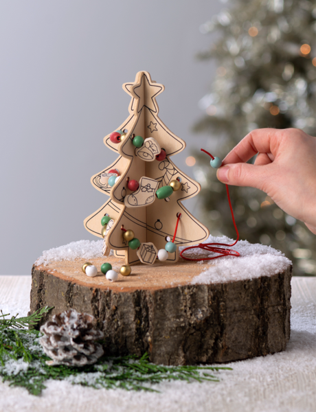 6.5” Wooden DIY Christmas Tree