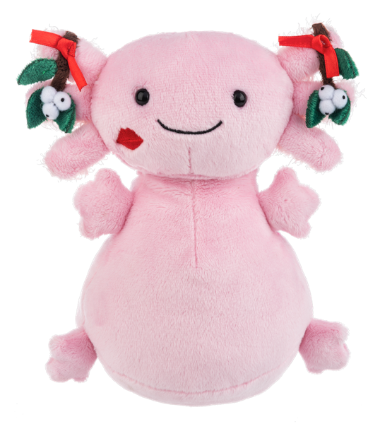 8” Mistletoe Kiss Axolotl