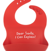 12” Silicone Bibs