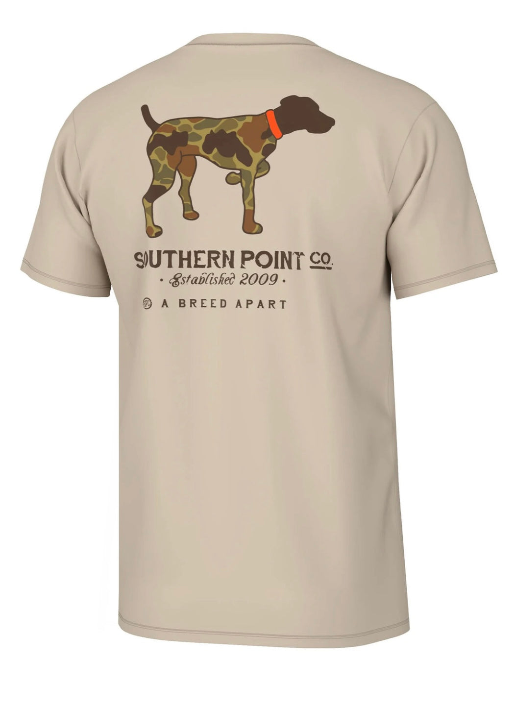 Southern Point Co Youth Vintage Camo Greyton Short Sleeve Tee