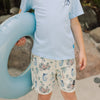 Scallop Boardshort - Pacific