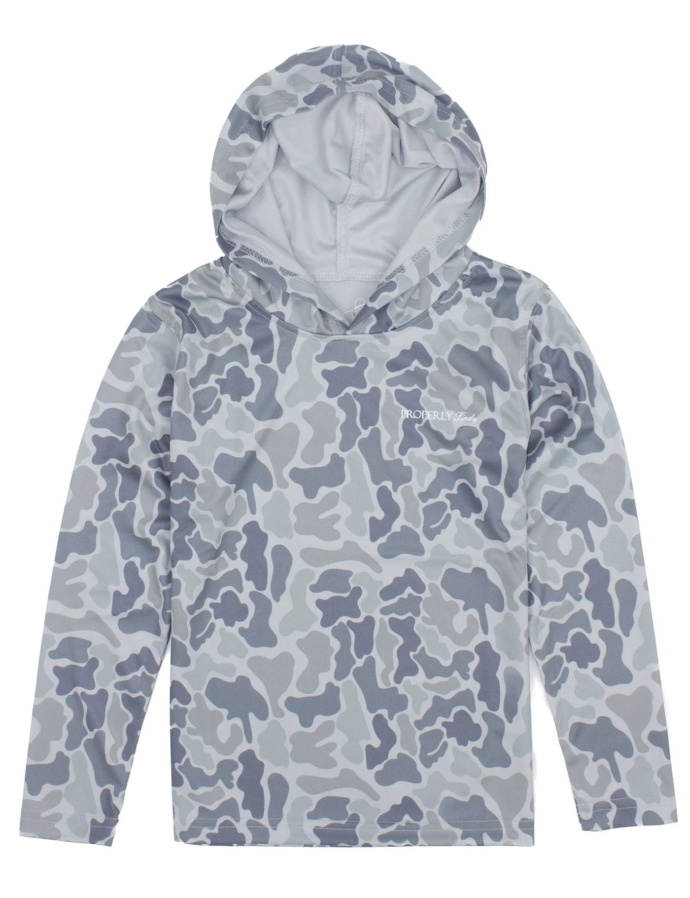 PROPERLY TIED  BOYS SPORTSMAN HOODIE POLAR CAMO