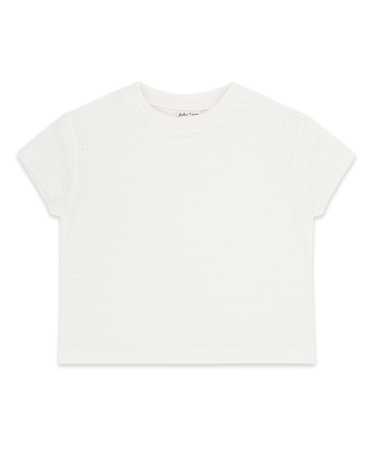 Crochet 4 Days Top - White