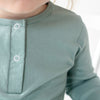Luna & Arlo Basics Playsuit - Moss