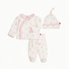 Baby Beats Pink Modal Magnetic Take Me Home Set with Ruffle
