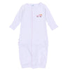 Pumpkin Patch Fun Embroidered Ruffle Converter Pink